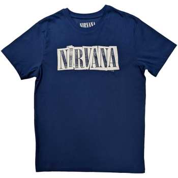 Merch Nirvana: Póló Box Logo Nirvana