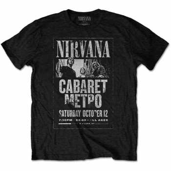 Merch Nirvana: Póló Cabaret Metro