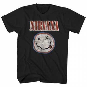 Merch Nirvana: Póló Distressed Logo Nirvana 