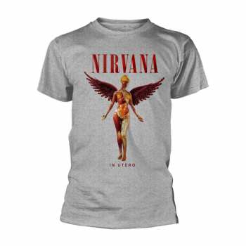 Merch Nirvana: Póló In Utero (sport Grey)
