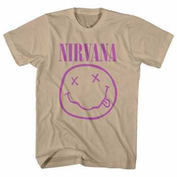 Merch Nirvana: Póló Purple Smiley