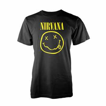 Merch Nirvana: Tričko Smiley Logo Nirvana S