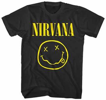 Merch Nirvana: Póló Smiley Logo Nirvana