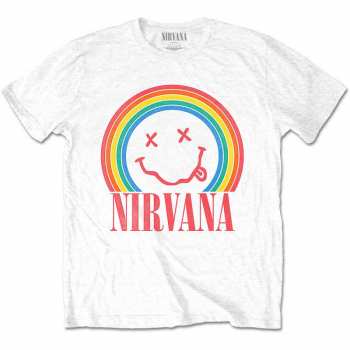 Merch Nirvana: Póló Smiley Rainbow