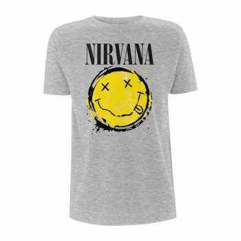 Merch Nirvana: Póló Smiley Splat