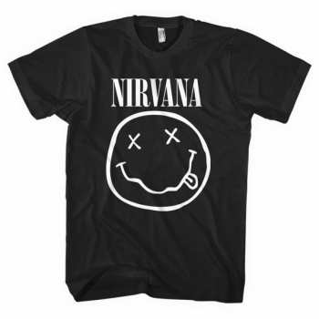 Merch Nirvana: Póló White Smiley 
