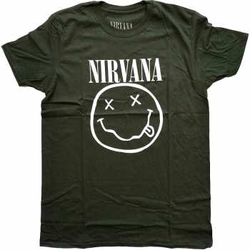 Merch Nirvana: Póló White Smiley 