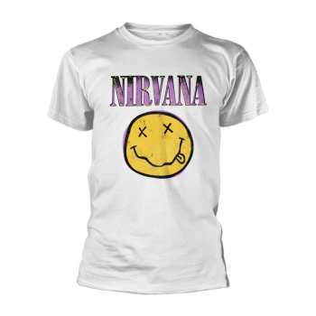 Merch Nirvana: Póló Xerox Smiley (white)