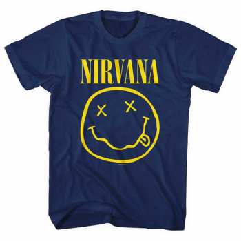Merch Nirvana: Tričko Yellow Smiley  S
