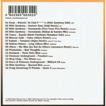 CD Nitin Sawhney: FabricLive. 15