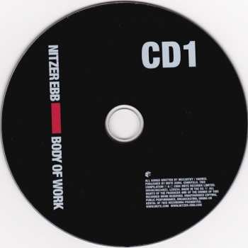 2CD Nitzer Ebb: Body Of Work