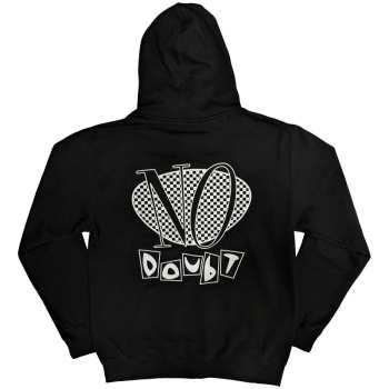 Merch No Doubt: No Doubt Unisex Zipped Hoodie: Checker Logo (back Print) (small) S