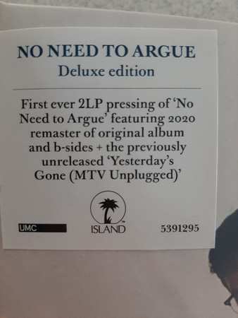 2LP The Cranberries: No Need To Argue DLX