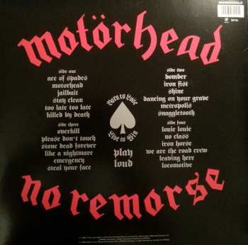2LP Motörhead: No Remorse
