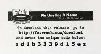 LP No Use For A Name: More Betterness!