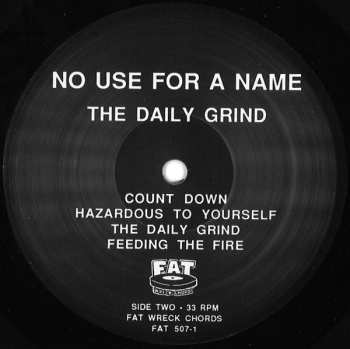 LP No Use For A Name: The Daily Grind