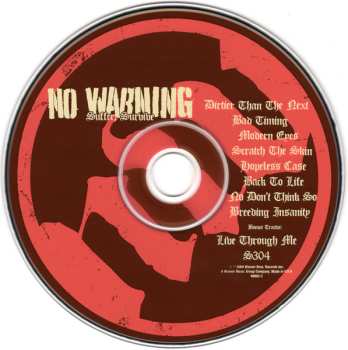 CD No Warning: Suffer, Survive