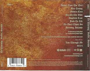 CD No Warning: Suffer, Survive