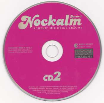3CD/Dobozkészlet Nockalm Quintett: Schenk' Mir Deine Träume