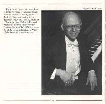 CD Noel Lester: Piano Portraits From Nineteenth-Century America
