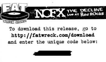 LP NOFX: The Decline Live At Red Rocks