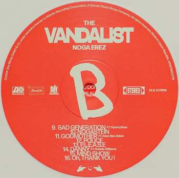 LP Noga Erez: The Vandalist
