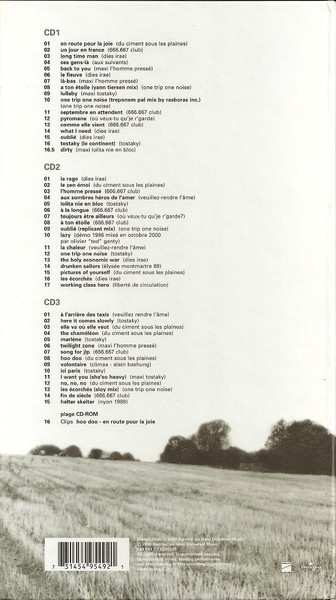 3CD/Dobozkészlet Noir Désir: En Route Pour La Joie