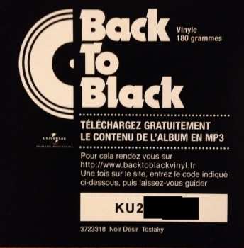 LP Noir Désir: Tostaky