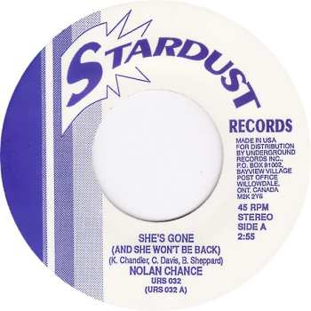 Album Nolan Chance: She's Gone (And She Won't Be Back) / Just Like The Weather