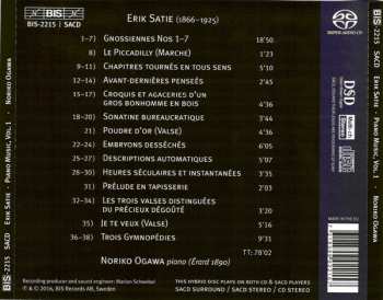 SACD Erik Satie: Piano Music, Vol. 1