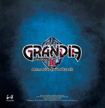 3LP/Dobozkészlet Noriyuki Iwadare: Grandia II Memorial Soundtrack CLR