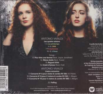CD Camille Berthollet: Nos 4 Saisons DIGI