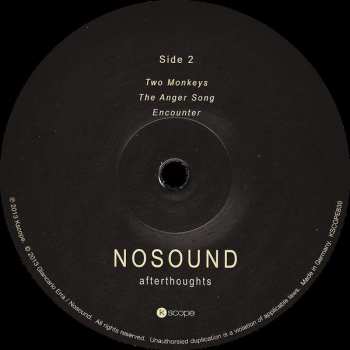 2LP Nosound: Afterthoughts