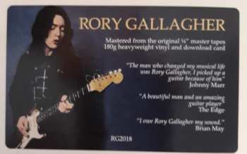 LP Rory Gallagher: Notes From San Francisco