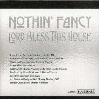 CD Nothin' Fancy: Lord Bless This House