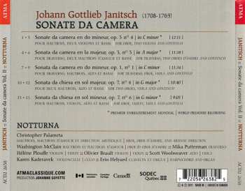 CD Notturna: Johann Gottlieb Janitsch - Sonate Da Camera - Volume III