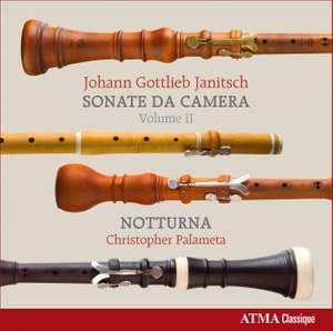 CD Notturna: Johann Gottlieb Janitsch - Sonate Da Camera - Volume III