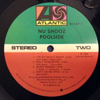 LP Nu Shooz: Poolside