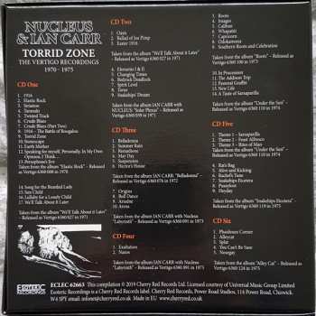 6CD/Dobozkészlet Nucleus: Torrid Zone (The Vertigo Recordings 1970 - 1975)