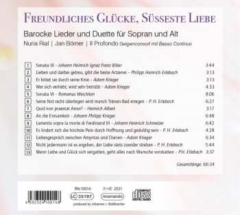 CD Nuria Rial: Freundliches Glücke, Süsseste Liebe