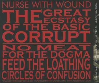 CD Nurse With Wound: The Great Ecstasy Of The Basic Corrupt