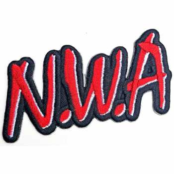 Merch N.W.A.: Felvarró Cut-out Logo N.w.a