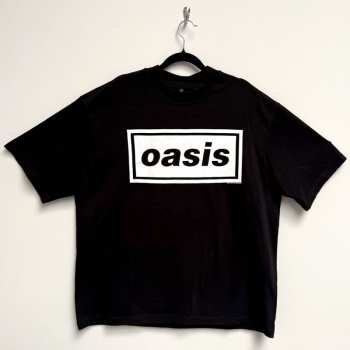 Merch Oasis: Oversized Boxy Póló Decca Logo Oasis
