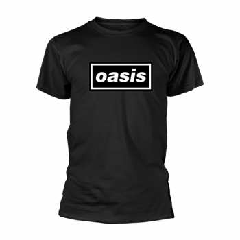 Merch Oasis: Póló Decca Logo Oasis (black)