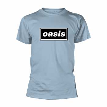 Merch Oasis: Póló Decca Logo Oasis (light Blue)