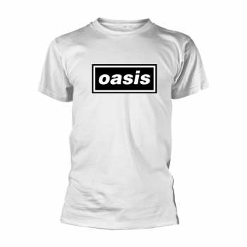 Merch Oasis: Póló Decca Logo Oasis (white)