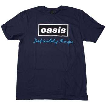 Merch Oasis: Póló Definitely Maybe Text Logo Oasis