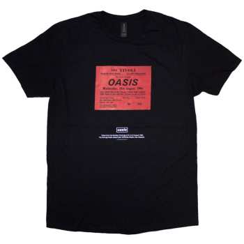 Merch Oasis: Póló Definitely Maybe Ticket Stub