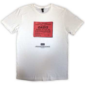 Merch Oasis: Póló Definitely Maybe Ticket Stub