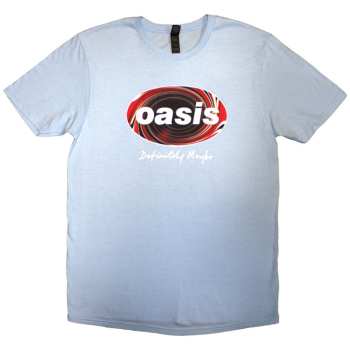 Merch Oasis: Póló Definitely Maybe Union Jack Oval